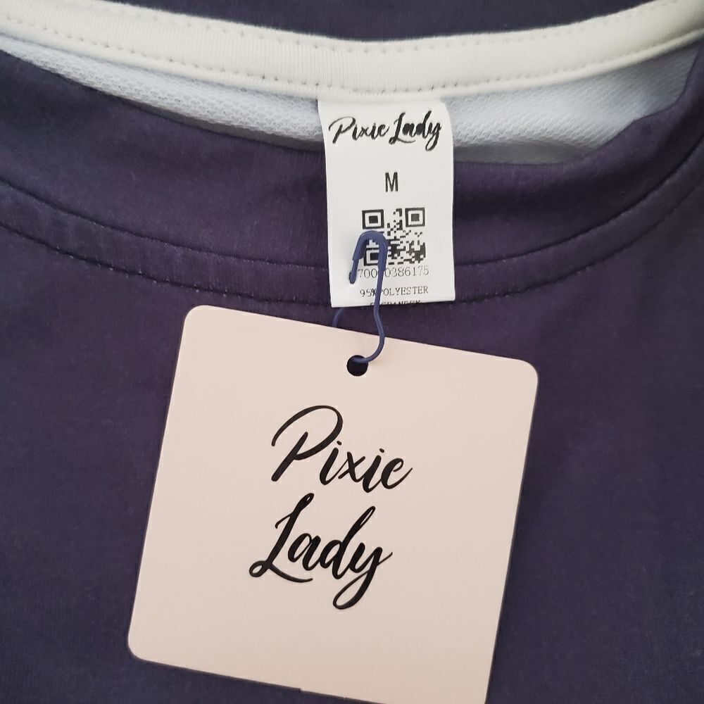 Pixie Lady Block Sweatshirt sz Med - Picture 10 of 11